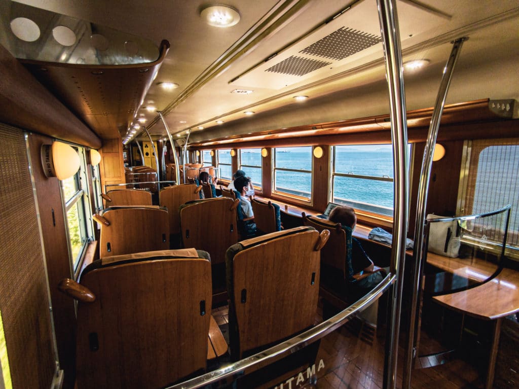 Ibusuki Tamatebako interior