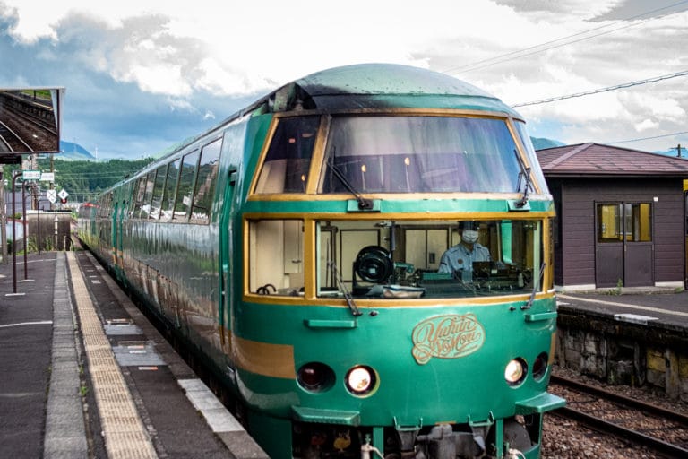 Journey by Train Deep in the Kyushu Mountains – The Yufuin no Mori Sightseeing Train
